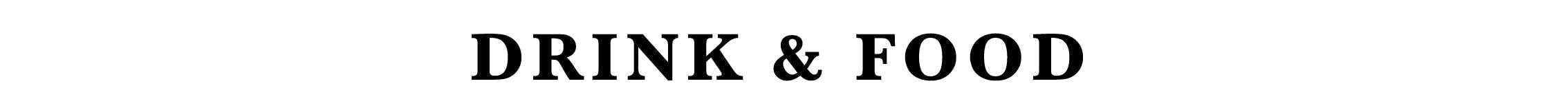 DRINK & FOOD banner